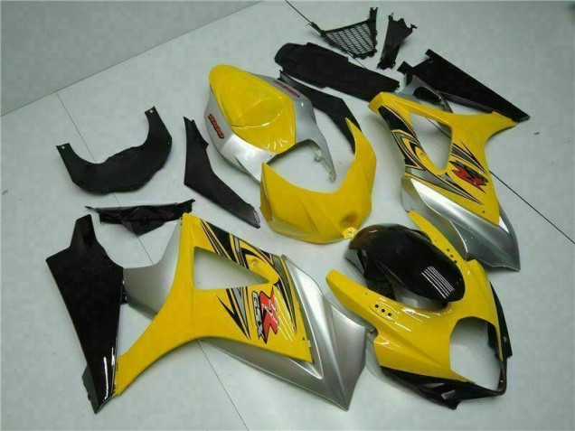Jaune Carrosserie Moto GSXR 1000 K7 07-08 Jaune Carrosserie Moto GSXR 1000 K7 07-08