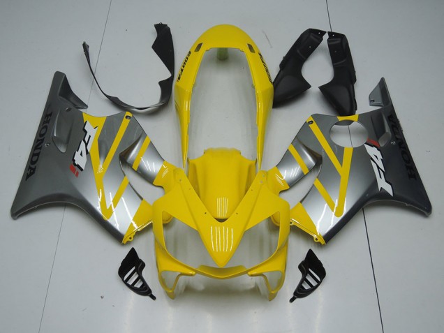 Jaune Gris Carrosserie Moto CBR 600 F4i 04-07 Jaune Gris Carrosserie Moto CBR 600 F4i 04-07