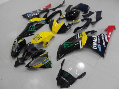 Jaune Monster Carrosserie Moto R6 08-16