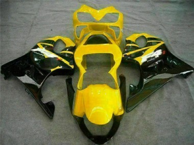 Jaune Noir Carénage Moto CBR 600 F4i 01-03