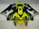 Jaune Noir Carénage Moto CBR 600 RR 03-04 Jaune Noir Carénage Moto CBR 600 RR 03-04