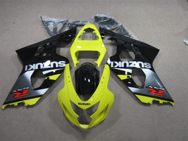 Jaune Noir Carénage Moto GSXR 600 K4 04-05