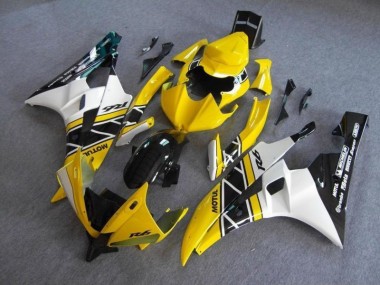 Jaune Noir Carénage Moto R6 06-07