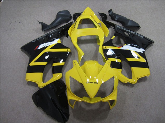 Jaune Noir Carénages Moto CBR 600 F4i 01-03