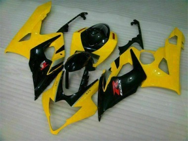 Jaune Noir Carénages Moto GSXR 1000 K5 05-06