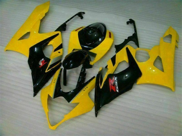 Jaune Noir Carénages Moto GSXR 1000 K5 05-06