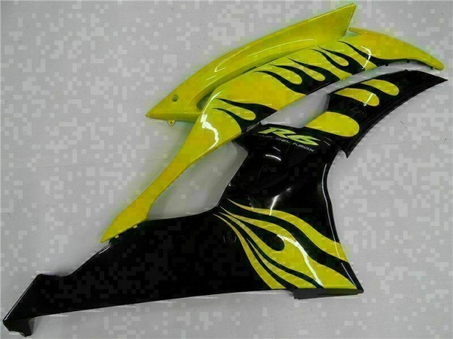 Jaune Noir Carénages Moto R6 08-16