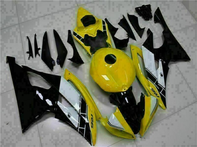 Jaune Noir Carrosserie Moto R6 08-16