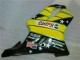 Jaune Noir Castrol Cycle World Carénage Moto CBR 600 F4i 01-03