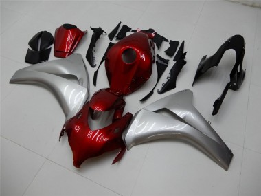 Carénages Moto Honda CBR1000RR 2008-2011 - Argent Rouge Marron