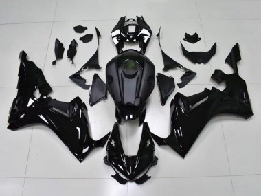 Carénages Moto Honda CBR1000RR 2017-2024 - Noir Brillant Noir Mat