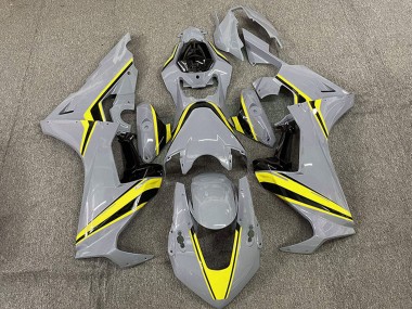 Carénages Moto Honda CBR1000RR 2017-2024 - Nardo Gris Jaune Bande