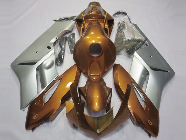 Carénages Moto Honda CBR1000RR 2004-2005 - Argent Or