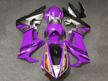 Carénages Moto Honda CBR1000RR 2017-2024 - Violet Orange Blanc Argent Noir Mat DSI Performance