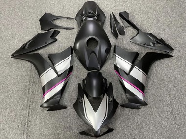 Carénages Moto Honda CBR1000RR 2012-2016 - Argent Rose Noir Mat