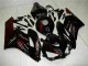 Carénages Moto Honda CBR1000RR 2004-2005 - Noir Brillant Rouge Flamme