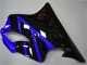 Carénage Moto Honda CBR600 F4i 2001-2003 - Bleu Noir Brillant