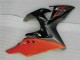 Carénages Moto Suzuki GSXR 1000 2009-2016 - Orange Noir Brillant