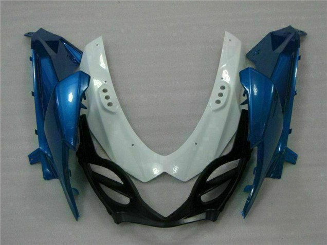 Kits Carénages ABS Suzuki GSXR 1000 2009-2016 - Blanc Bleu Noir