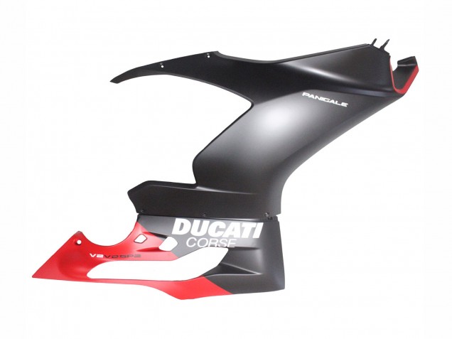 Carénages Moto Ducati Panigale V2 2020-2024 - Rouge Noir Mat Corse