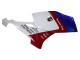 Carénages ABS BMW K1200S 2005-2010 - Blanc Rouge Bleu