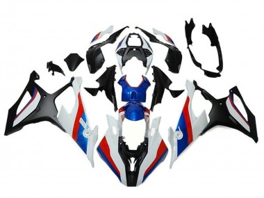 Carénages Moto BMW S1000RR 2019-2022 - Noir Blanc Rouge Bleu