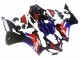 Carénages Moto Honda CBR1000RR 2017-2024 - Rouge Bleu Noir Brillant