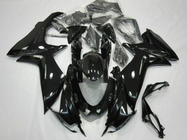 Carénages Moto Suzuki GSXR 600 / GSXR 750 2011-2024 - Noir Brillant