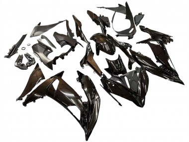 Carénages Moto Kawasaki Ninja 650 EX650 2017-2019 - Noir Brillant