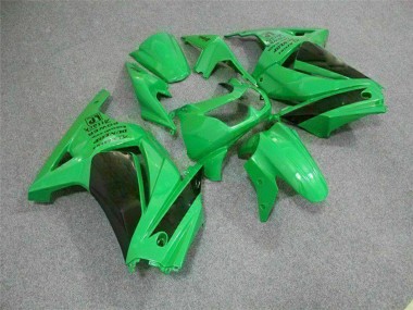 Carénages Moto Kawasaki EX250 2008-2012 - Vert Noir