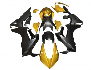 Carénages Moto Honda CBR1000RR 2017-2024 - Or Noir Mat
