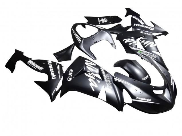Carénage Moto Kawasaki ZX10R 2006-2007 - Noir Mat