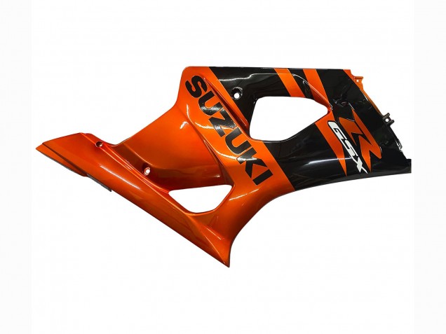 Carénage Moto Suzuki GSXR 1000 2003-2004 - Burnt Orange Noir Brillant