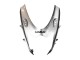 Carénage Moto Suzuki GSXR 600 / GSXR 750 2011-2024 - Noir Brillant Argent