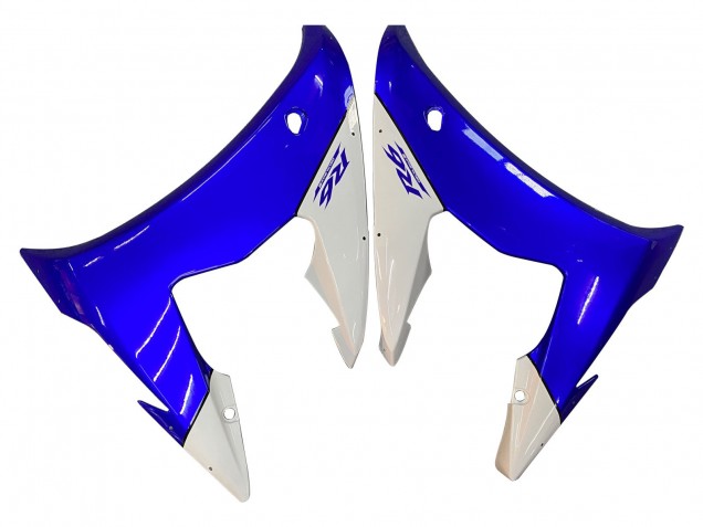 Carénages Moto Yamaha YZF R6S 2006-2009 - Blanc Bleu GYTR