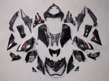 Carénages Moto Kawasaki Z1000 2014-2019 - Noir Brillant Rouge Blanc