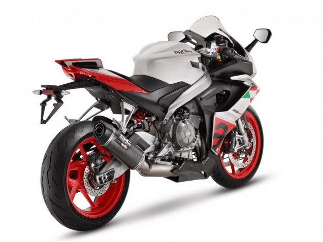 Carénages Moto Aprilia RS660 2020-2024 - Blanc Rouge Noir Fibre de Carbone Vert