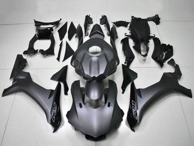 Carénage Moto Yamaha YZF R1 2015-2019 - Noir Mat Noir Brillant