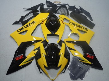Carénage Moto Suzuki GSXR 1000 2005-2006 - Jaune Noir Brillant