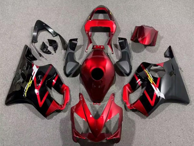 Carénages Moto Honda CBR600 F4i 2001-2003 - Bonbon Rouge Noir