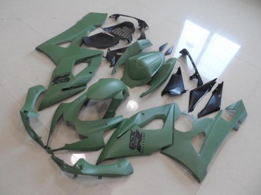 Matte Armée Verte Carénage Moto GSXR 1000 K5 05-06