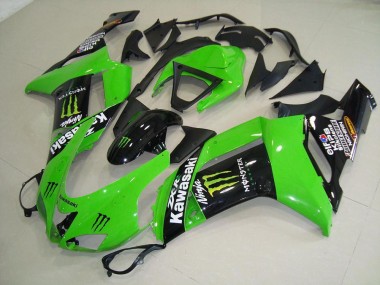 Monster Vert Carénage Moto ZX6R 07-08