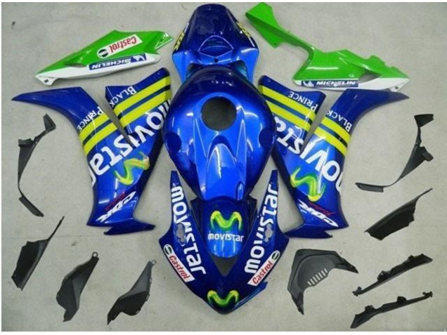 Movistar Carénage Moto CBR 1000 RR 12-16 Movistar Carénage Moto CBR 1000 RR 12-16