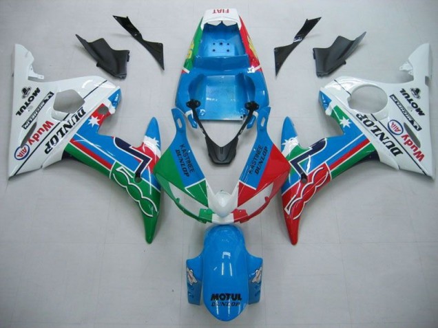 Multicolore Carénage Moto R6 03-05
