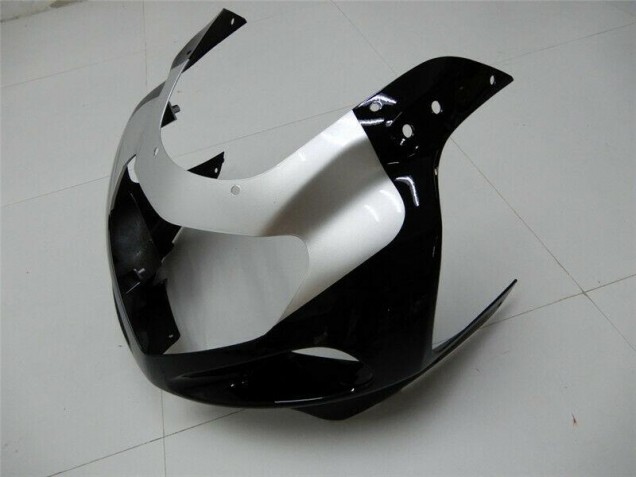 Noir Argent Carénage Moto GSXR 600 / 750 K1 K2 K3 01-03 Noir Argent Carénage Moto GSXR 600 / 750 K1 K2 K3 01-03