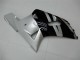 Noir Argent Carénage Moto GSXR 600 / 750 K1 K2 K3 01-03 Noir Argent Carénage Moto GSXR 600 / 750 K1 K2 K3 01-03