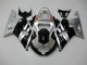 Noir Argent Carénage Moto GSXR 600 / 750 K1 K2 K3 01-03 Noir Argent Carénage Moto GSXR 600 / 750 K1 K2 K3 01-03