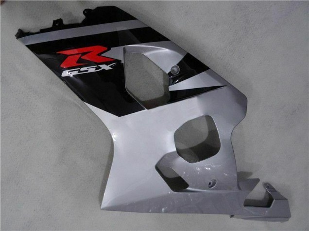 Noir Argent Carénage Moto GSXR 600 / 750 K4 04-05 Noir Argent Carénage Moto GSXR 600 / 750 K4 04-05