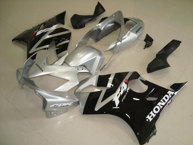 Noir Argent Carrosserie Moto CBR 600 F4i 04-07 Noir Argent Carrosserie Moto CBR 600 F4i 04-07