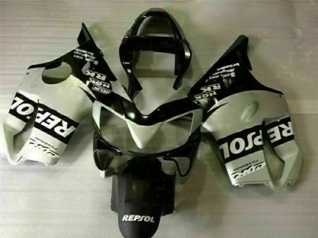 Noir Argent Repsol Carénage Moto CBR 600 F4i 01-03